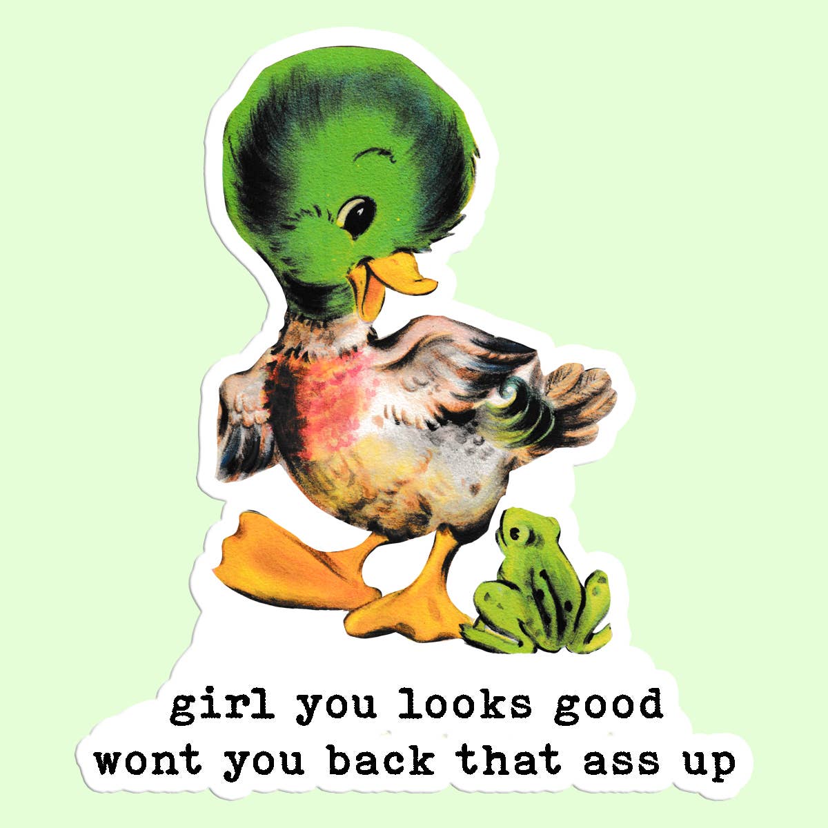 Back That Ass Up Sticker Decal