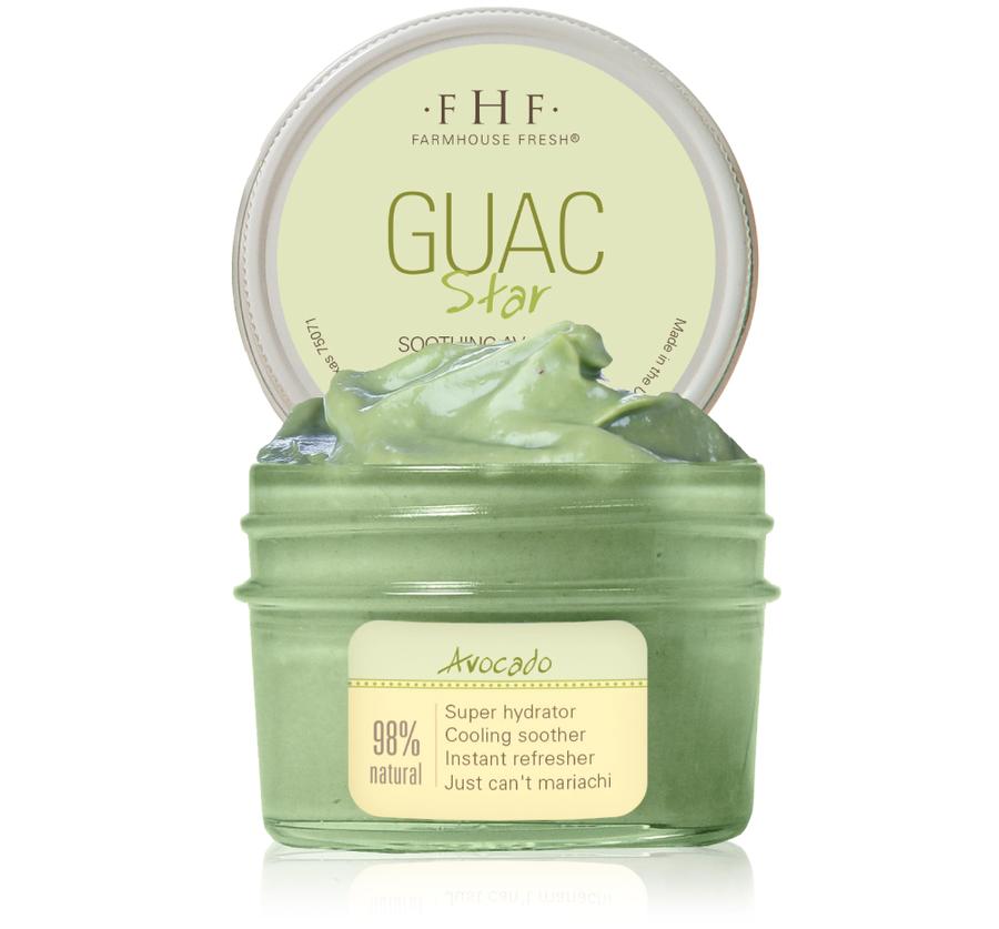 Guac Star® Soothing Avocado Hydration Mask Have one heck of a hydrating day.