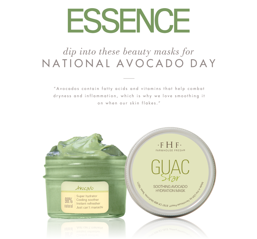 Guac Star® Soothing Avocado Hydration Mask Have one heck of a hydrating day.