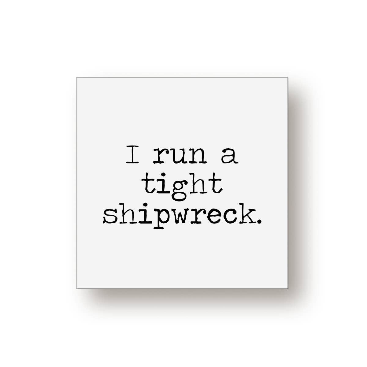 Shipwreck sign