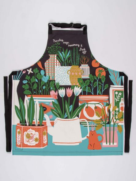 Parsley sage fuckoff apron